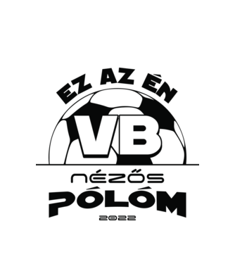 Vb nézős póló minta fehér pólón