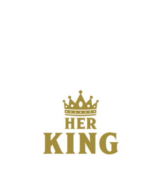 Her King minta fekete pólón