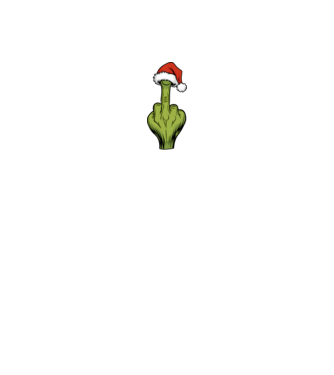 Szeretem a karácsonyi páros pólókat, de én nem Grinch Fekete pólóra minta fekete pólón