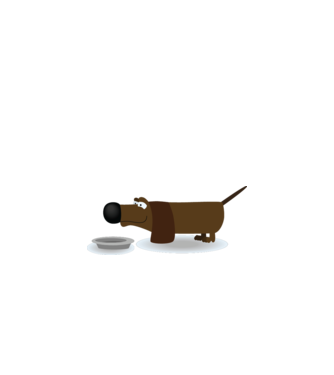 dog06 minta sötétkék pólón
