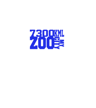 Zoo minta fehér pólón