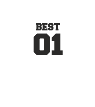 Best 01 minta fehér pólón