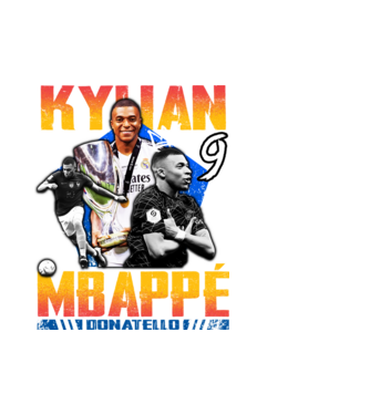 Mbappé tribute minta fehér pólón