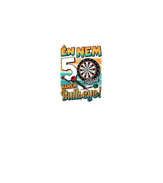 Darts Szülinap 50 éves minta királykék pólón