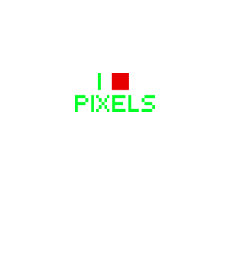 pixels minta fekete pólón