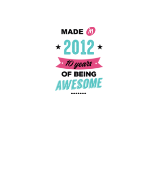 MADE in 2012 minta fehér pólón