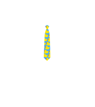duck-tie2 minta sötétkék pólón