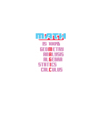 MATH magic retro koptatott minta fekete pólón