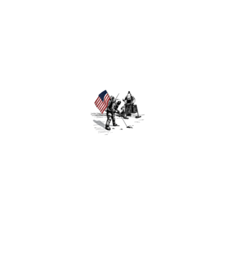 Apollo - 1969 - 2019 minta királykék pólón