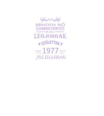 Minden nő minta fehér pólón