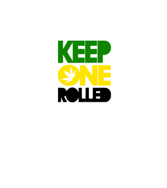 Keep One Rolled minta fehér/piros pólón