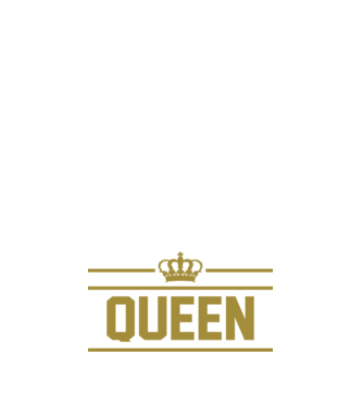 Queen minta sötétkék pólón