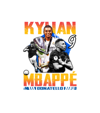 Mbappé tribute minta fehér pólón