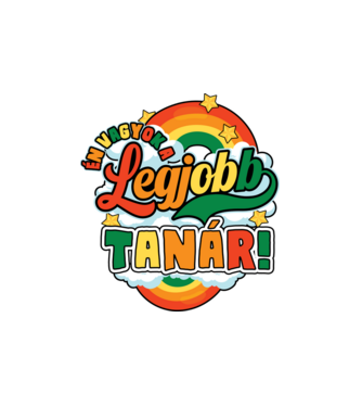 Legjobb tanár minta fehér pólón