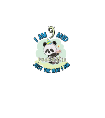 PANDASTIC  9 minta fehér pólón