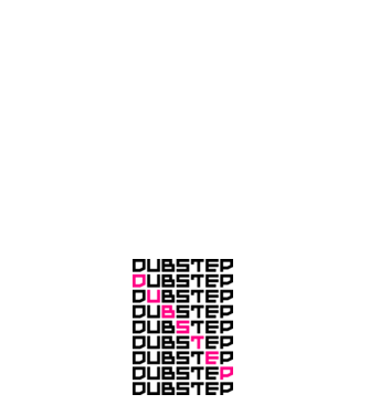 Dubstep Pattern minta sötétkék pólón