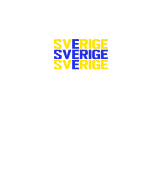 Sverige!!Sverige!!Sverige!! minta fekete pólón