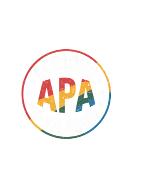 Legjobb apa a világon minta sötétkék pólón