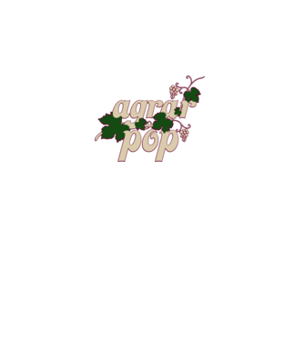 Agrarpop logo  minta fehér pólón