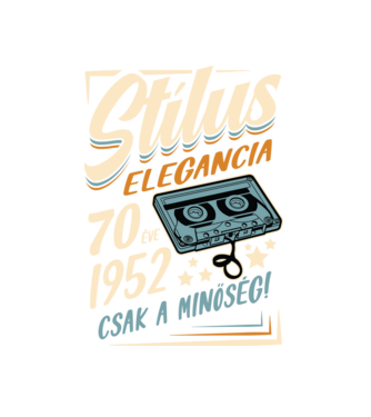 Stílus__1952 minta fehér pólón