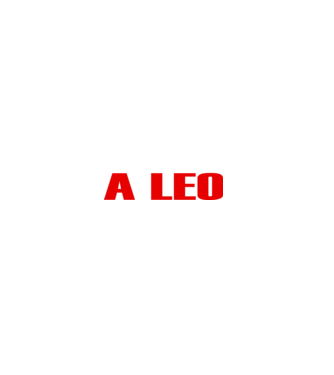 Piss of a LEO minta fekete pólón