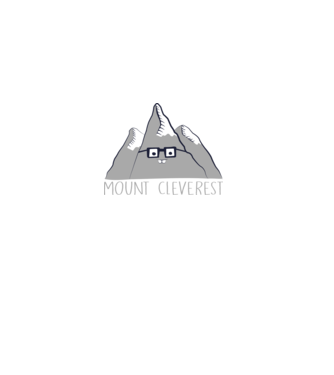 Mount cleverest minta fekete pólón