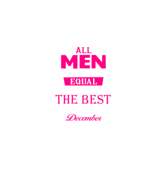 All men created equal....december minta fekete pólón