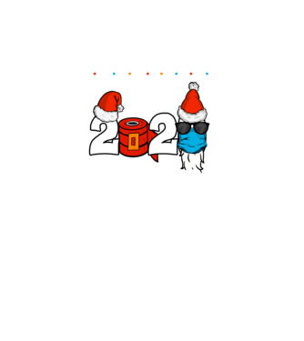 Karácsony 2020 minta türkiz pólón