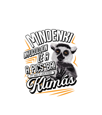 Itt van a legjobb Klímás minta fehér pólón