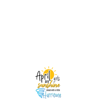 Girls are sunshine születésnapos 2 ÁPRILIS minta világos rózsaszín pólón