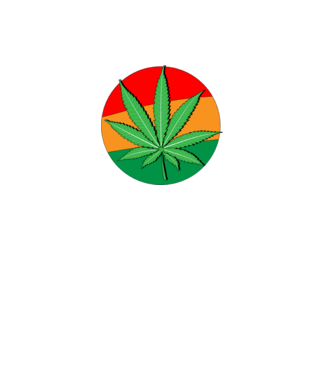marijuana minta fehér pólón