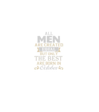 All men created equal....october minta narancssárga pólón