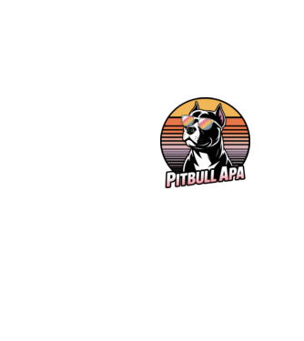 Pitbull Apa minta neonsárga pólón
