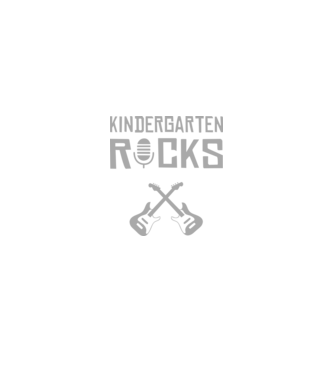 Kindergarten rocks minta fekete pólón