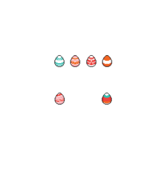 Virtuális húsvét minta fekete pólón