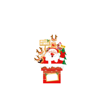 santa3 minta szürke pólón