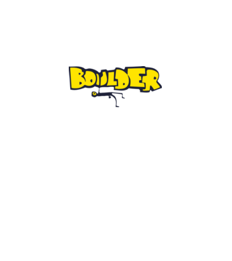 boulder minta szürke pólón