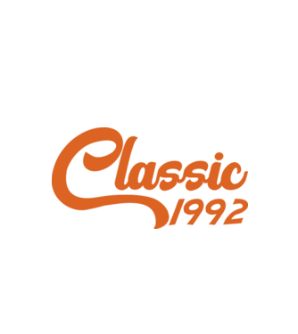 1992 Classic minta fehér pólón