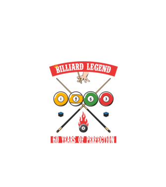 Billiard legend Born in 1963 minta fekete pólón