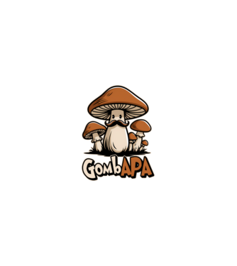 GombAPA minta homokszín pólón