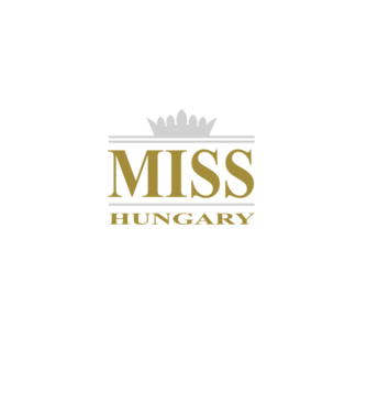 MISS HUNGARY minta fekete pólón