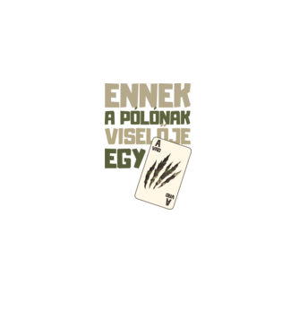 Ennek a pólónak viselője egy Vad Ász minta fekete pólón