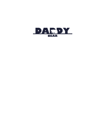 Daddy Bear minta fehér pólón