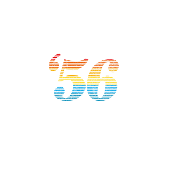 Retro születésnap 1956 minta fehér pólón