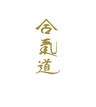 aikido-kanji5 minta szürke pólón