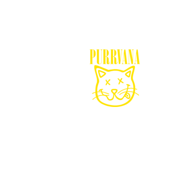 PURRVANA minta neonsárga pólón