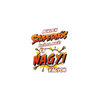 Szuperhős álca NAGYI minta világos rózsaszín pólón