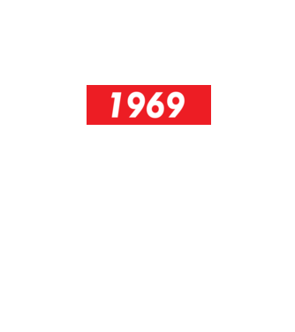 Supreme szülinap 1969 minta fehér pólón