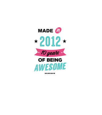MADE in 2012 minta fehér pólón
