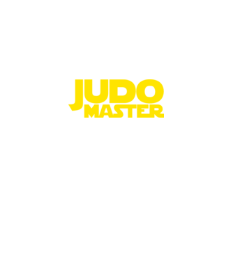 judo-master minta fekete pólón